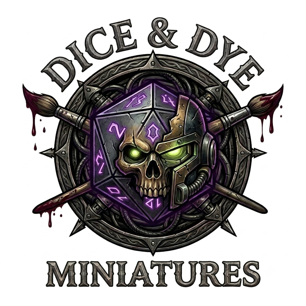 Dice&Dye Miniatures Logo